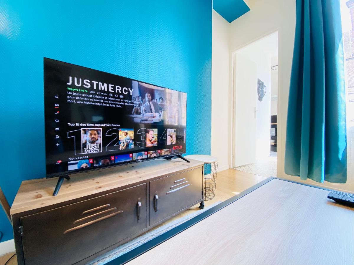 Blue Vintage Best Keys - Centre Ville Sens - Wifi ภายนอก รูปภาพ